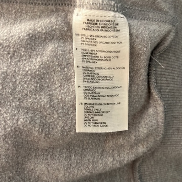 Stella McCartney Adidas Full Zip Gray Hoodie Large - Picture 5 of 8